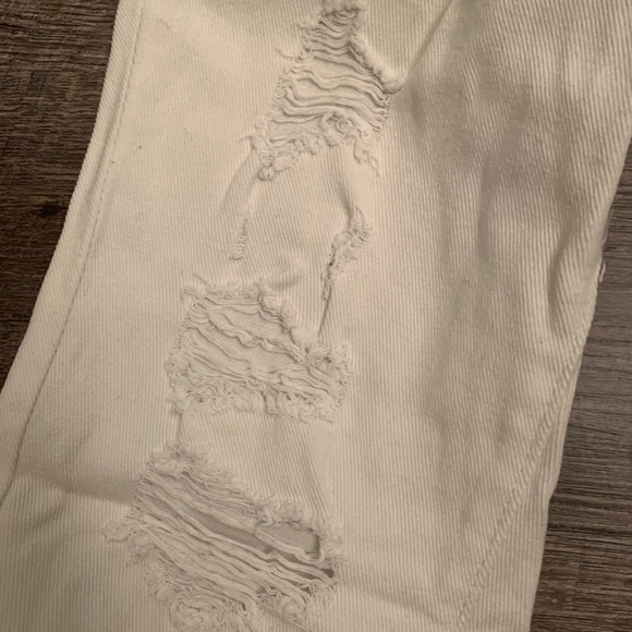 White Ripped Jeans - Picture 7 of 7